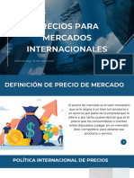 Precios para Mercados Internacionales - Grupo 05
