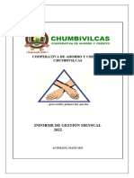 Informe Mensual Modelo 