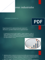 Optimizaciones Industriales