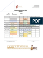 Receso: Horario Grupal Del Semestre Agosto 2023 - Enero 2024