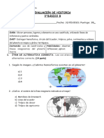 Evaluación Historia OA 06, 07