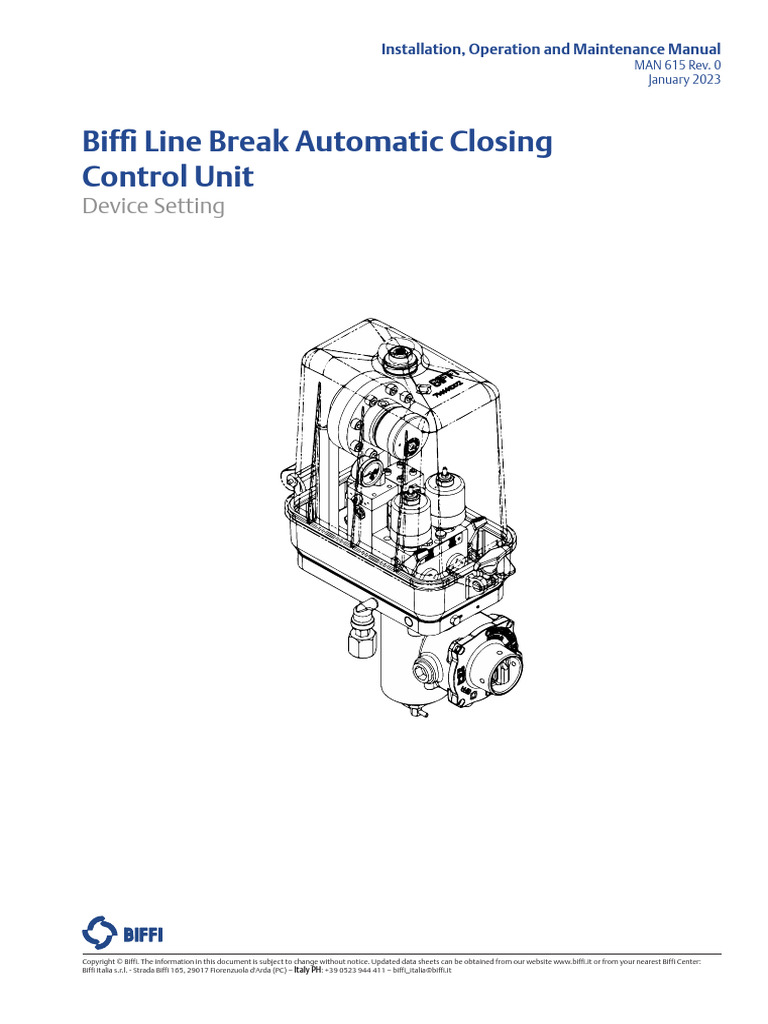 Manual Pneumatic Line Break Setting en Us 8721686 | PDF | Valve | Actuator