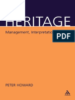 Heritage Management, Interpretation, Identity by Peter Howard (Z-lib.org)