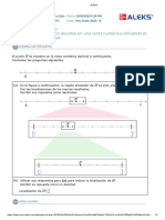 Comprender La Posición Decimal en Una Recta Numérica Utilizando El Acercamiento Milésimas