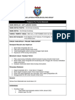 Borang Laporan PLC - Problem Solving