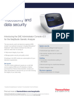 Traceability Data Security Flyer