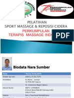 Materi Sport Massage