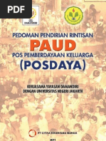 Download Buku Pedoman PAUD POSDAYA by Dadang Setiawan SN67678673 doc pdf