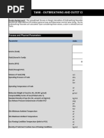 Spreadsheet - Gas Blanketed Tanks - Outbreathing Process Calculations