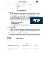 Form 2.1 SIO Anastesi Dan Form 2.2