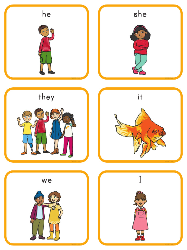 Personal Pronouns | PDF