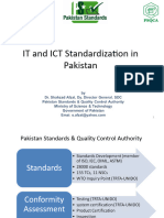 IT and ICT Standardization in Pakistan