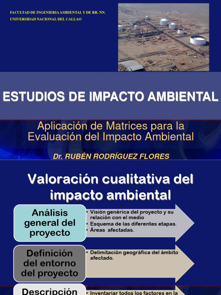 sesion 7 EIA (2023-B) | PDF | Evaluación de impacto ambiental | Entorno ...