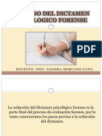 Dictamen Psicologico Forense. SILVIA