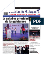 Periódico Noticias de Chiapas, Edición Virtual Miércoles 11 de Octubre de 2023