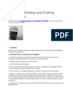 Safety in Welding and Cutting Operations.