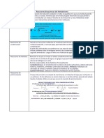 Reacciones Bioquímicas Del Metabolismo