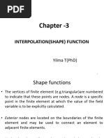 Chapter 4 Shape Function