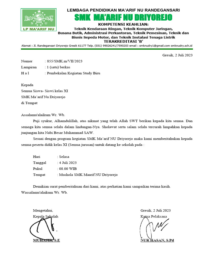 SURAT IZIN - PT SUMBER URIP SEJATI | PDF