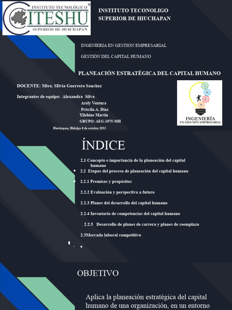 Planeacion Del Capital Humano | PDF | Planificación | Economía laboral