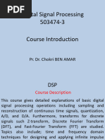 DSP Course Introduction PDF