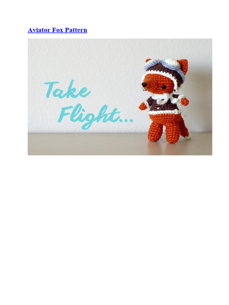 Aviator Fox Pattern | PDF