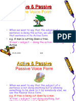 Active and Passive Grammar Drills 49751