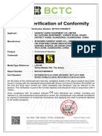 LA210P Pro Loudspeaker CE-EMC Certification