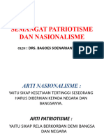 Konsep Dasar Patriotisme Dan Nasionalisme