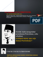 Hakekat Pendidikan Patriotisme