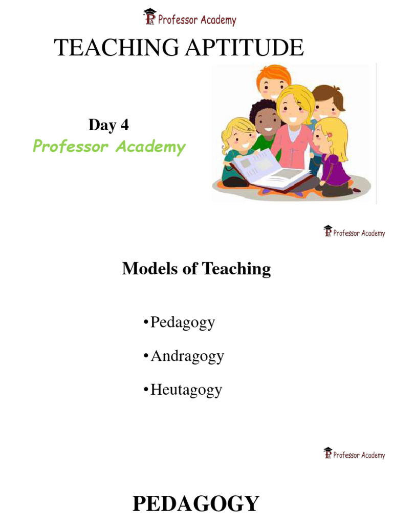 What Is Teaching Aptitude