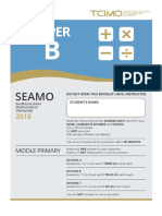 Seamo 2018 Paper B