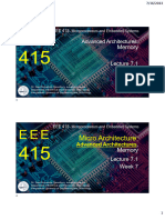 EEE415-Week07-Micro Architecture and Memory