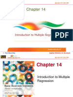 Chapter 14-Introduction To Multiple Regression