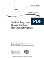 Sodium Polyphosphate (AWWA B502-17)