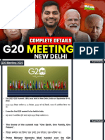 G20 Meeting 2023