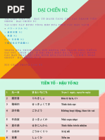 Tiền Hậu Tố N2 600 Từ 未来へ | PDF