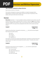 Section 2: Structure and Written Expression