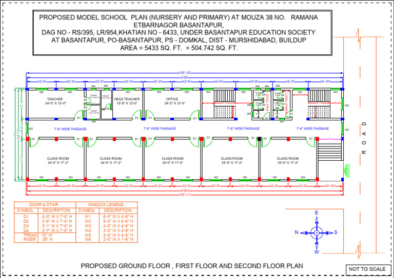 Proposed Model School Building Plan | PDF