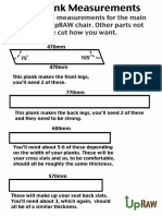 Chair Measurements