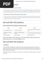 REST API Guidelines