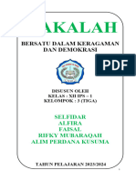 Makalah Bersatu Dalam Keragaman Dan Demokrasi Sma