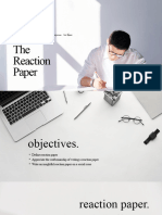 Reaction Paper Presentation