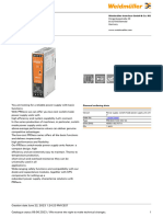 Data Sheet: Pro Eco 72W 24V 3A