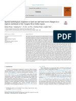 Spatial Hydrological Responses To Land Use and Land Cover Changes in A