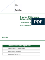 06 - Market Efficiency and Behavioral Finance