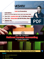 Class 12th Macroeconomics National Income Accounting Notees