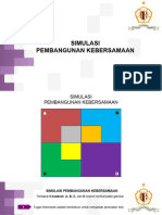 Simulasi Pembangunan Kebersamaan (Peserta)