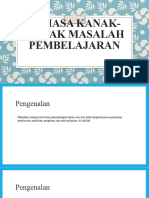 Bahasa Kanak-Kanak Masalah Pembelajaran (Learning Disabled)