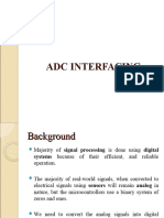 Adc Interfacing